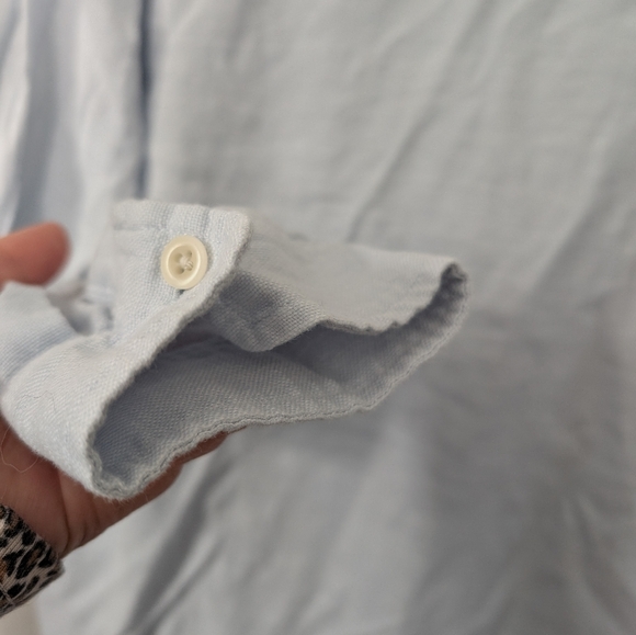 RAILS 100% Cotton Sussex Button Up Shirt Light Blue - Picture 4 of 13